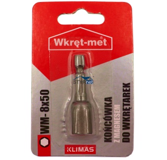 KOŃCÓWKA MAGNETYCZNA DO WKRETÓW FARMERSKICH M8x50