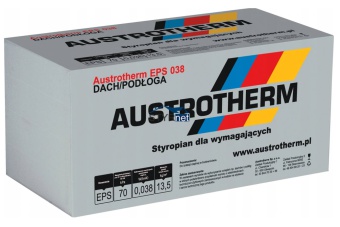 STYROPIAN AUSTROTHERM EPS 70 038 DACH PODŁOGA