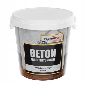 BETON ARCHITEKTONICZNY TYNK DEKORACYJNY 12 SZT PO 12 L = 144 L TECHNItynk