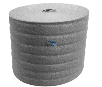 PIANKA PE POD PANELE WYLEWKI 5mm x 0,5m x 50mb GRAFITOWA