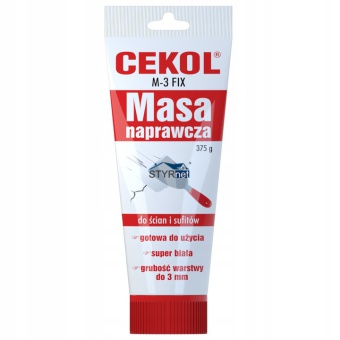 Masa naprawcza Cekol do ścian, sufitów 375g M-3FIX