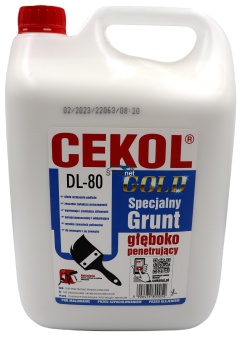 CEKOL GRUNT GŁĘBOKO PENETRUJĄCY DL-80 UNIGRUNT 10L