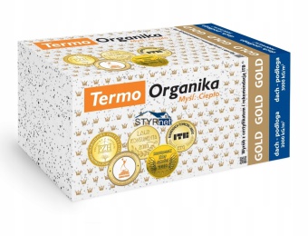 STYROPIAN TERMO ORGANIKA GOLD - DACH/PODŁOGA EPS 100 036 TERMOORGANIKA PACZKA