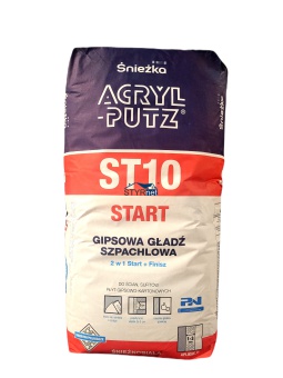 ŚNIEŻKA GŁADŹ SZPACHLOWA ACRYL PUTZ ST10 FINISZ 20kg