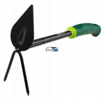 Motyczka Motyka serce 340mm czarno-zielona do sadzonek VERTO