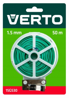 VERTO DRUT OGRODOWY 1.5mm 50m OGRODNICZY do roślin 