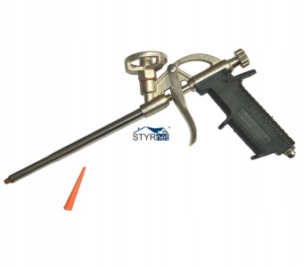 METALOWY PISTOLET DO PIANKI MONTAŻOWEJ KLEJU EPS I XPS