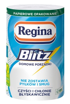 Ręcznik papierowy 100 listków 3 warstwowy z nadrukiem REGINA