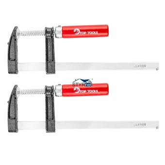 Ściski stolarskie 50 x 200 mm zestaw 2 sztuk TOP TOOLS