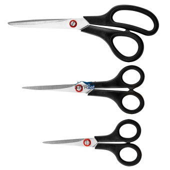 NOŻYCZKI NIEBIESKIE 3 SZTUK TOP TOOLS