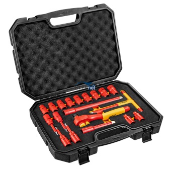 KLUCZE NASADOWE 1000V 19SZTUK NEO TOOLS