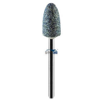 Kamień szlifierski pocisk 6x10mm trzpień 3.2mm 3sztuki GRAPHITE