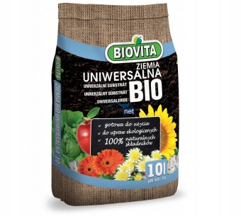 ZIEMIA BIOVITA UNIWERSALNA DO KWIATÓW BIO NATURALNA 10L