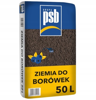 PSB ZIEMIA UNIWERSALNA PODŁOŻE DO BORÓWEK I ROŚLIN KWAŚNOLUBNYCH BORÓWKI 50L