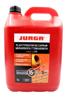 JURGA ADMIX LIQUID PLASTYFIKATOR WAPNO W PŁYNIE 5L