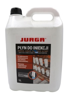 JURGA PŁYN DO INIEKCJI SUCHY MUR NA PODCIĄGANIE WODY 5L