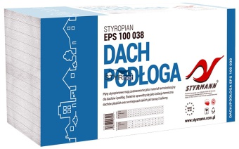 STYROPIAN STYRMANN  EPS 100 DACH PODŁOGA PACZKA 1cm 30m2