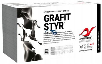 STYROPIAN STYRMANN EPS-S GRAFIT-STYR 033 grub. 4cm paczka 7,5m2