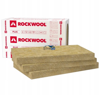 WEŁNA ELEWACYJNA FASADOWA ROCKWOOL FRONTROCK PLUS 035 5cm - 3,6m2 - PACZKA