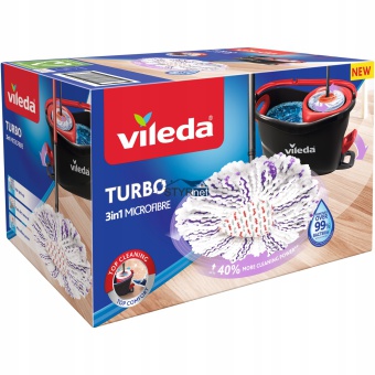 Mop obrotowy Turbo 3w1 microfibre VILEDA