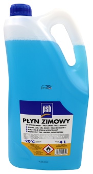 PSB PŁYN DO SPRYSKIWACZY ZIMOWY DO SZYB i REFLEKTORÓW 4L