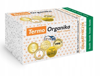 STYROPIAN TERMOORGANIKA  DALMATYŃCZYK FASADA 044 - 2cm 15m2 PACZKA