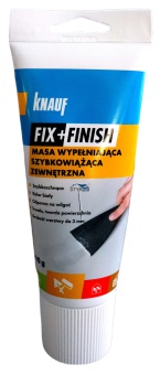 KNAUF MASA WYPEŁNIAJĄCA SZYBKOWIĄŻĄCA ZEWNĘTRZNA FIX+FINISH 310g