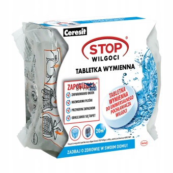 CERESIT STOP WILGOCI TABLETKA UNIWERSALNA 450g