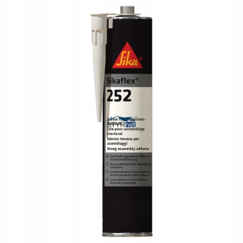 SIKA SIKAFLEX 252 ELASTYCZNY KLEJ MONTAŻOWY 300 ML BIAŁY