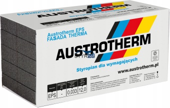 STYROPIAN AUSTROTHERM GRAFITOWY THERMA 033 FASADA