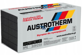 STYROPIAN GRAFITOWY AUSTROTHERM EPS FASSADA  PREMIUM 0,031 PACZKA