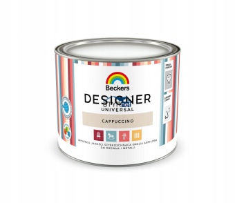 Emalia do drewna i metalu Designer Cappuccino L BECKERS