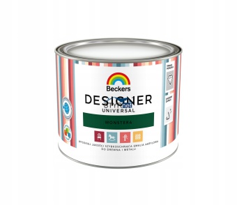 Emalia do drewna i metalu Designer MONSTERA 0,5 L BECKERS