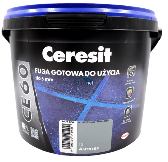 CERESIT CE 60 ANTRACITE FUGA GOTOWA DO UŻYCIA 2 KG