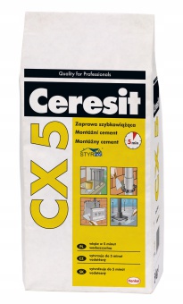 CERESIT CX5 ZAPRAWA CEMENTOWA SZYBKOWIĄŻĄCA 5KG