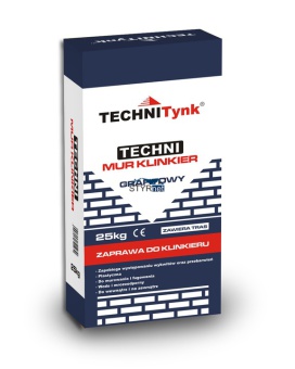 ZAPRAWA DO KLINKIERU GRAFIT 48 SZT PO 25 KG =1200 KG TECHNItynk