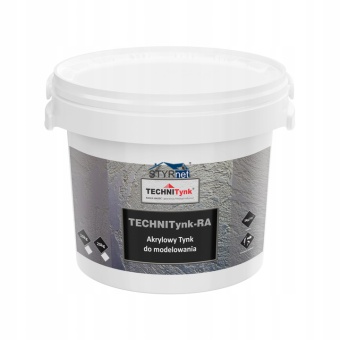 TYNK AKRYLOWY DO MODELOWANIA 34 SZT PO 10 KG = 340 KG TECHNItynk