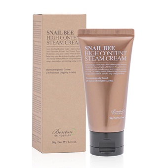 BENTON Krem wygładzający do twarzy Snail Bee High Content Steam Cream 50g