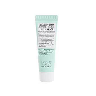 BENTON MINI PRODUKT Lekki krem ochronny do twarzy z filtrem UV Defense Sun Cream SPF50+/PA++++  Air Fit 12ml 