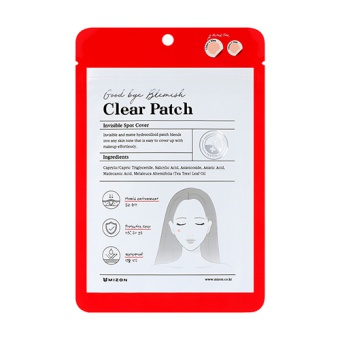 MIZON Plasterki na wypryski i niedoskonałości Good Bye Blemish Clear Patch 44szt.