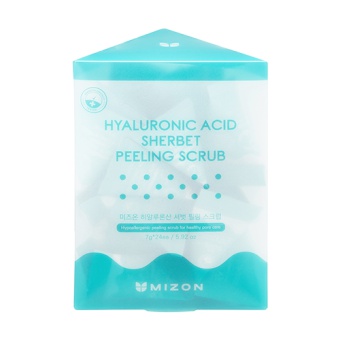MIZON Peeling do twarzy z kwasem hialuronowym Hyaluronic Acid Sherbet Peeling Scrub 24szt.
