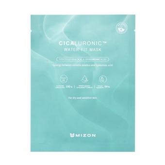 MIZON Nawilżająco-kojąca maska w płacie Cicaluronic Water Fit Mask 24g