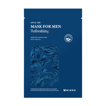 MIZON Odświeżająca maska w płacie dla mężczyzn Joyful Time Mask For Men Refreshing 24ml