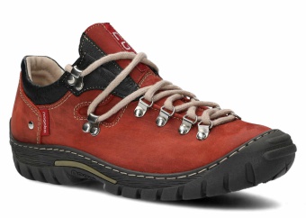 TREKKING MĘSKI MODEL 055 CZERWONY - ROZMIAR 40 