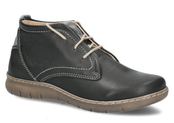 TRZEWIK DAMSKI MODEL 326 CZARNY RUSTIC - ROZMIAR 36