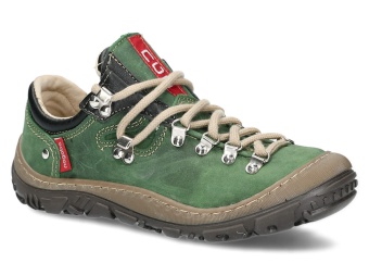 TREKKING DAMSKI MODEL 054 ZIELONY CRAZY - ROZMIAR 36