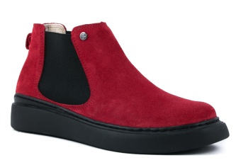 MODEL 085 CZERWONY WELUR - ROZMIAR 37