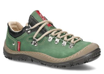 TREKKING DAMSKI MODEL 054 ZIELONY CRAZY - ROZMIAR 36