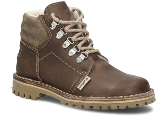 TREKKING DAMSKI MODEL 112 BRĄZ CRAZY + BARANEK - ROZMIAR 36