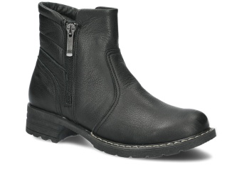 TRZEWIK DAMSKI MODEL 336 CZARNY RUSTIC - ROZMIAR 37